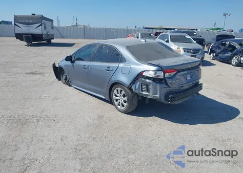 2025 Toyota Corolla Le from USA, damaged, VIN 5YFB4MDE0SP269215